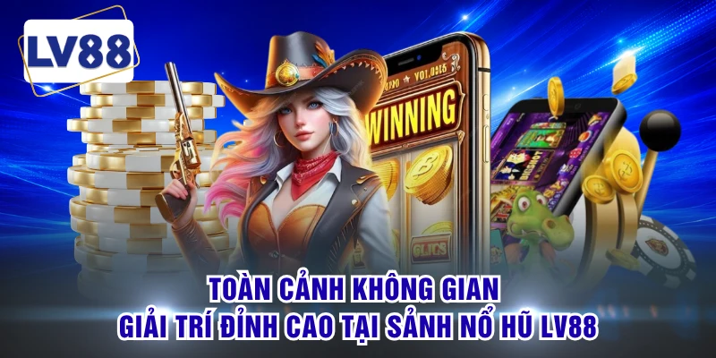 Toàn cảnh không gian giải trí đỉnh cao tại sảnh nổ hũ LV88